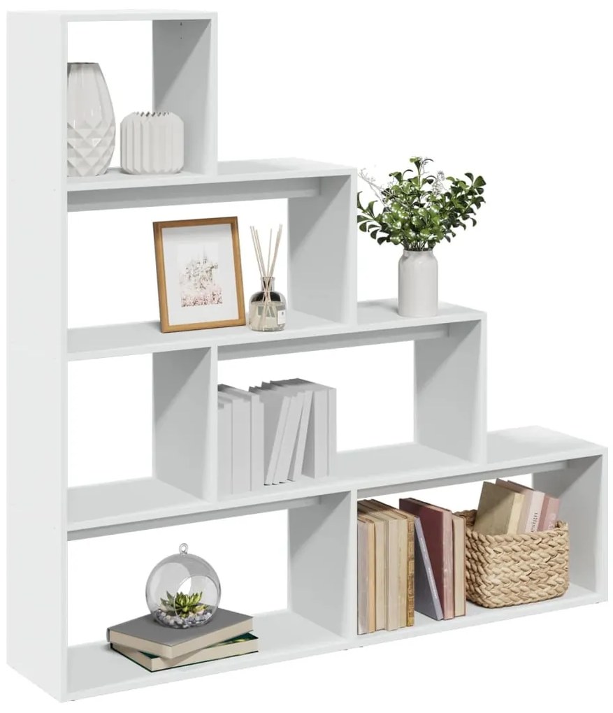vidaXL Βιβλιοθήκη/Διαχωριστικό Χώρου 4 Επ. 143,5x29x143,5 εκ. Επ. Ξύλο