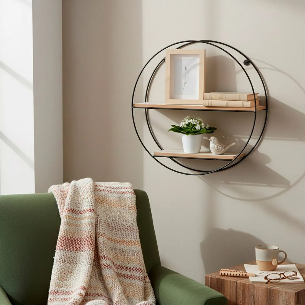 Ράφι παλτών Max Home Σίδερο Ξύλο MDF (x6)