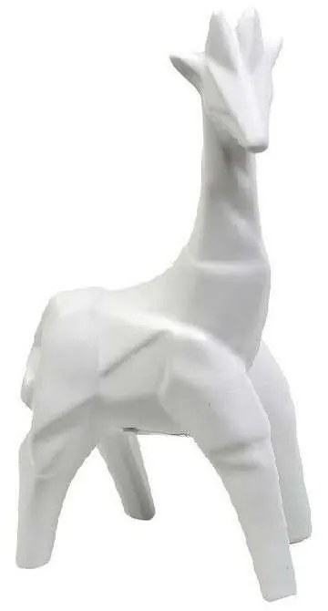Διακοσμητική Φιγούρα Καμηλοπάρδαλη 30cm White JON112 Espiel Ceramic