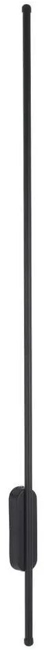 Φωτιστικό Τοίχου-Απλίκα Harlem 61335 5x4x120cm Black GloboStar
