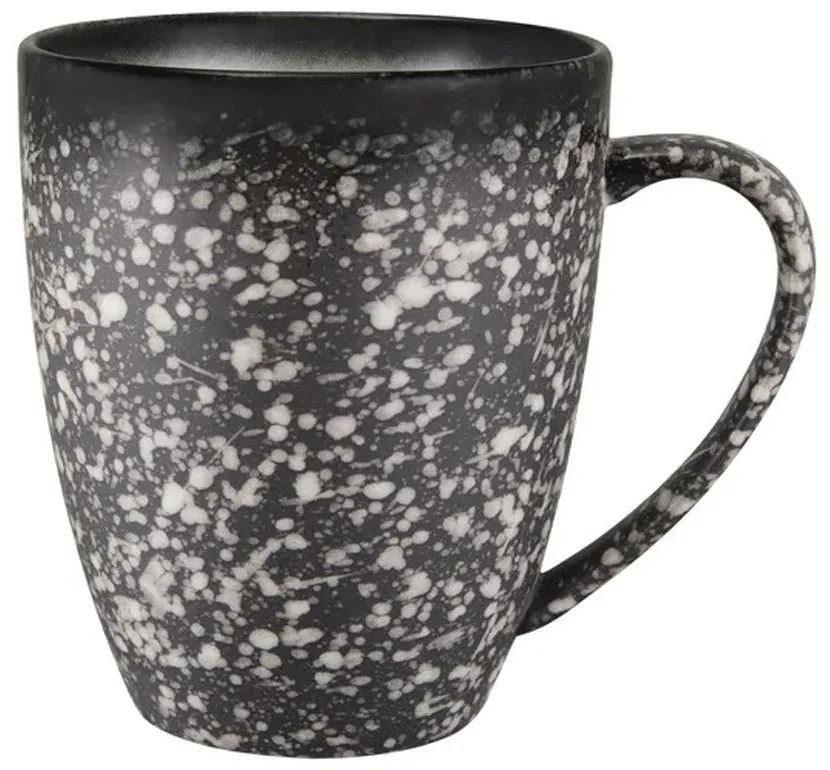 Κούπα Granite Caviar AX0356 400ml White-Anthracite Maxwell&Williams Πορσελάνη