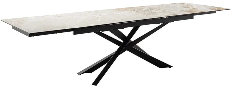 Bali Καρεκλα Relax Μαύρη + Υποπόδιο 83x86x102 cm
