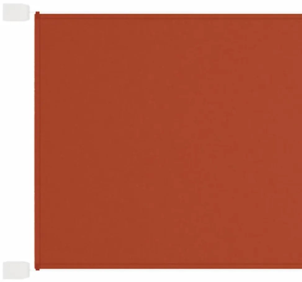 Τέντα Κάθετη Τερακότα 60 x 1000 εκ. από Ύφασμα Oxford - Κόκκινο