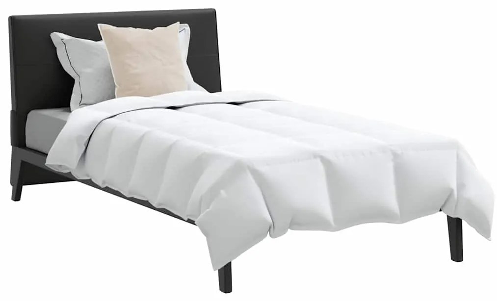 vidaXL Σετ Παπλωμάτων με μαξιλάρι 2 pcs Λευκό 140 x 200 cm Πούπουλο