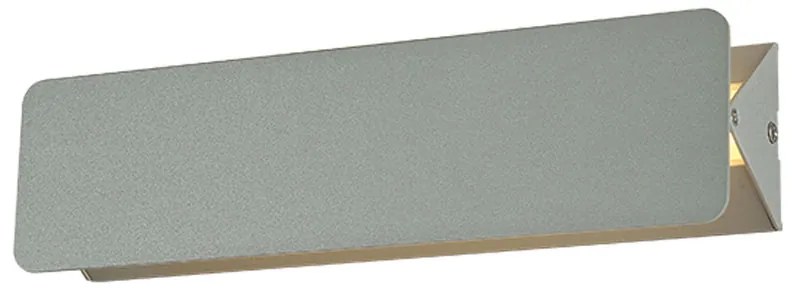 Απλίκα Τοίχου LED Aca Pyramid ZD806410LEDGY Grey