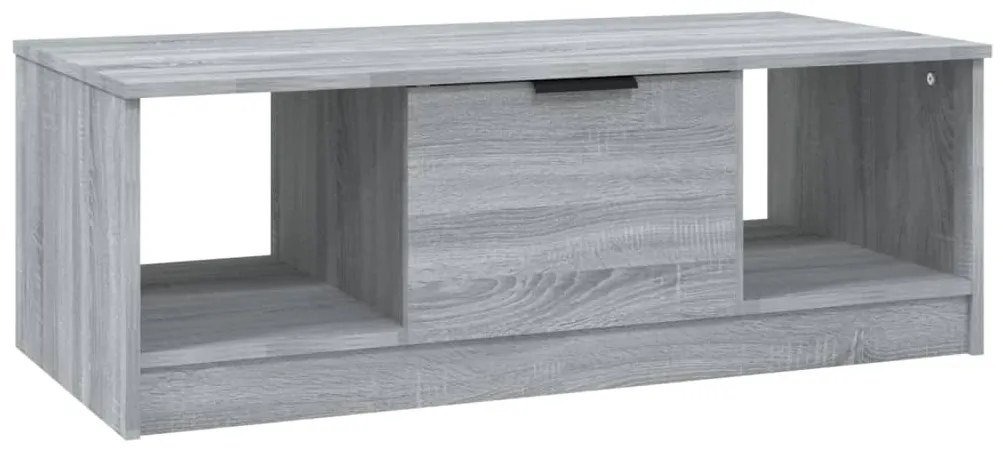 vidaXL Τραπεζάκι Σαλονιού Γκρι Sonoma 102x50x36 εκ. Επεξεργασμένο Ξύλο