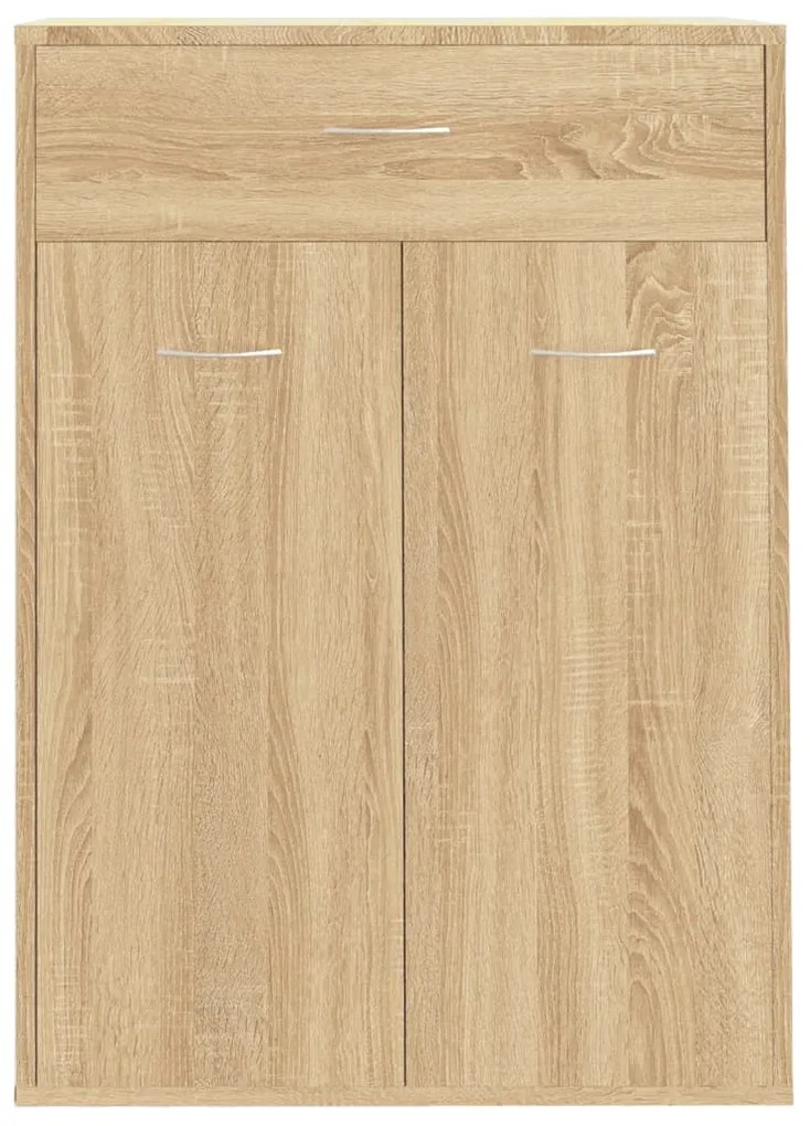 Παπουτσοθήκη Sonoma Δρυς 60 x 35 x 84 εκ. από Επεξ. Ξύλο 801074