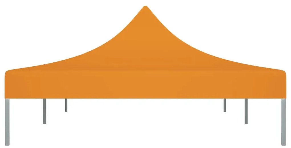 vidaXL Κάλυμμα Τέντας Εκδηλώσεων Πορτοκαλί 6 x 3 μ. 270 γρ/μ²