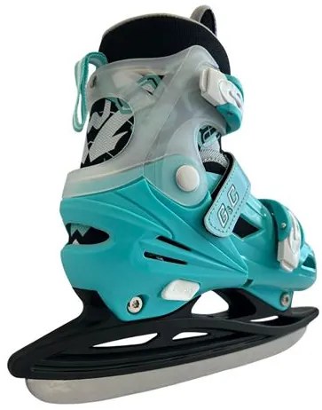 Αυξομειούμενα Rollers G&C BW125 ΣΕΤ 4 ΣΕ 1 INLINE SKATES Μπλε/Μαύρο Small (31-34)