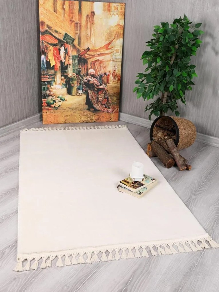 United Carpet Χαλί Γούνινο Διάδρομος με Κρόσια 80x150 - Cordoba Σάπιο Μήλο