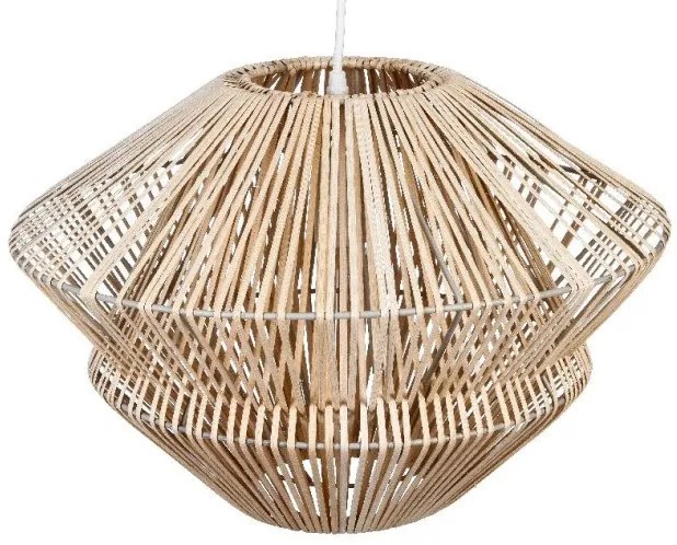 Φωτιστικό οροφής μονόφωτο PWL-1102 Pakoworld Ε27 μπεζ Φ44x31εκ-199-000455-Μπεζ 199-000455