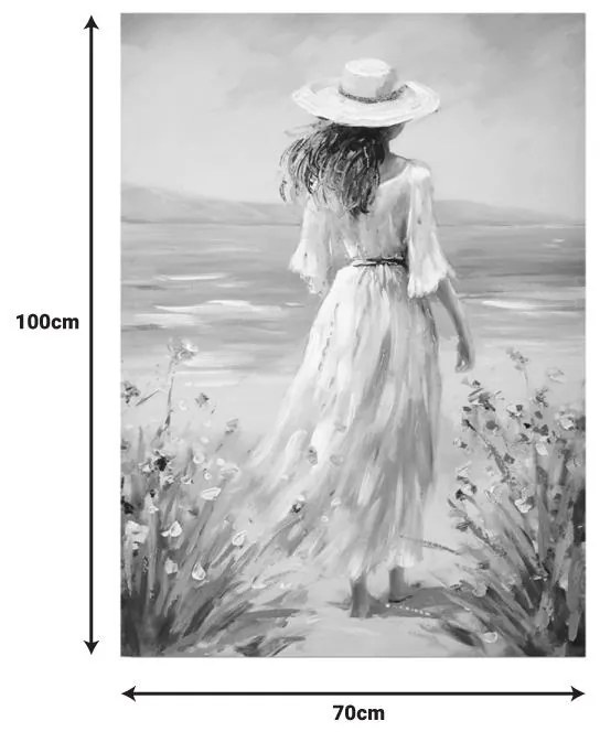 Πίνακας σε Καμβά Avra Inart 60x3x90εκ. 60x3x90 εκ.