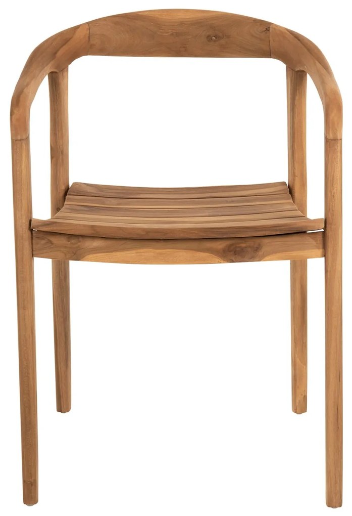 ΠΟΛΥΘΡΟΝΑ DEUS  ΞΥΛΟ TEAK 54x56x76Yεκ.