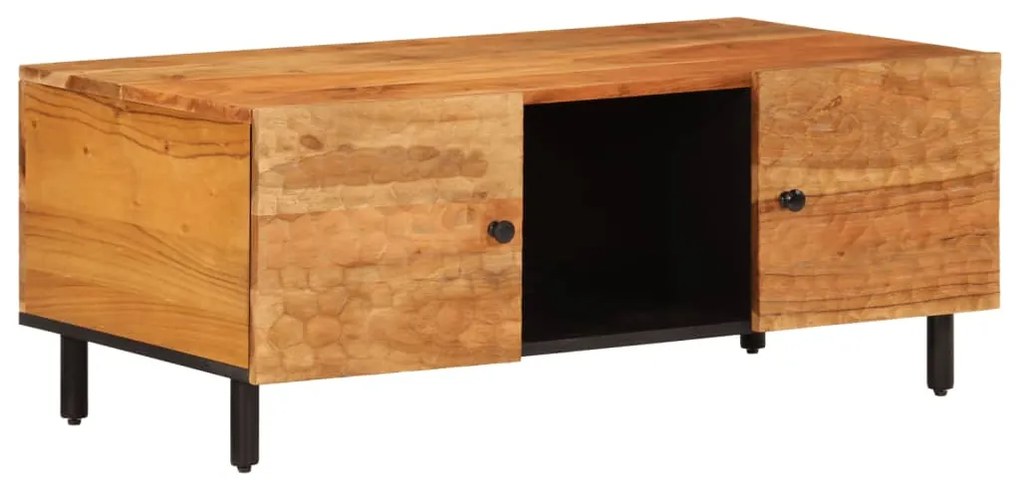vidaXL Τραπεζάκι Σαλονιού 100 x 54 x 40 εκ. από Μασίφ Ξύλο Ακακίας