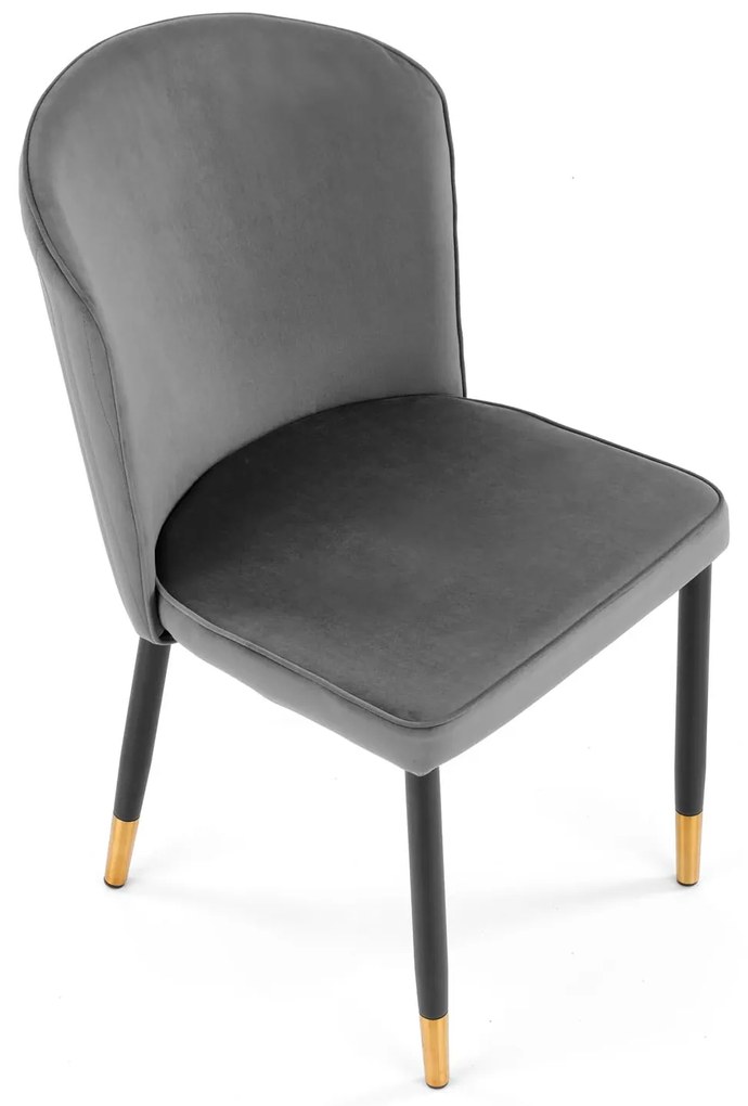 K446 chair color: grey DIOMMI V-CH-K/446-KR-POPIELATY