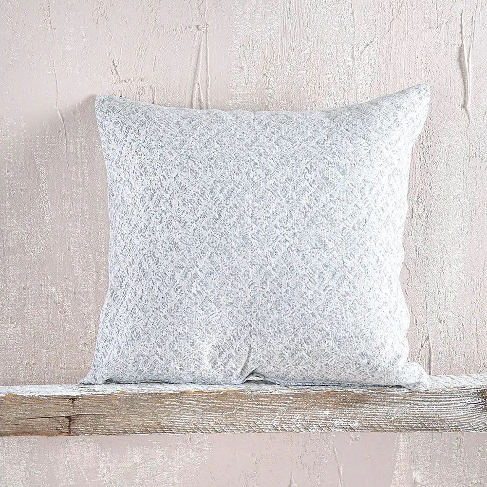 Μαξιλαροθήκη Διακοσμητική Fabio Grey Ρυθμός 40Χ40 Cotton-Polyester