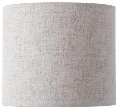 Καπέλο Φωτιστικού 1xE27 Ύφασμα Φ35cm Marl Ebb&amp;Flow-SH101008-C-Ασημί SH101008-C