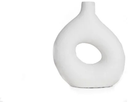 Διακοσμητικό Βάζο Origen White (30x11x33) Soulworks 0750008