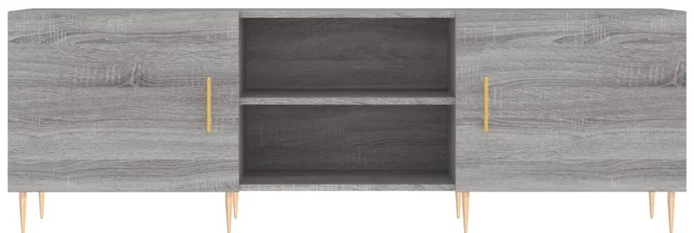 vidaXL Έπιπλο Τηλεόρασης Γκρι Sonoma 150x30x50 εκ. από Επεξεργ. Ξύλο