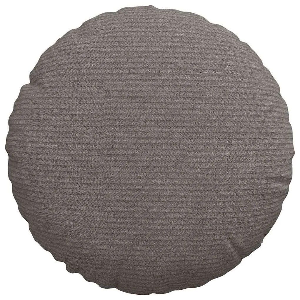 vidaXL Μαξιλάρια καθισμάτων 2 pcs Ανοιχτό γκρι Ø 30 x 13 εκ.