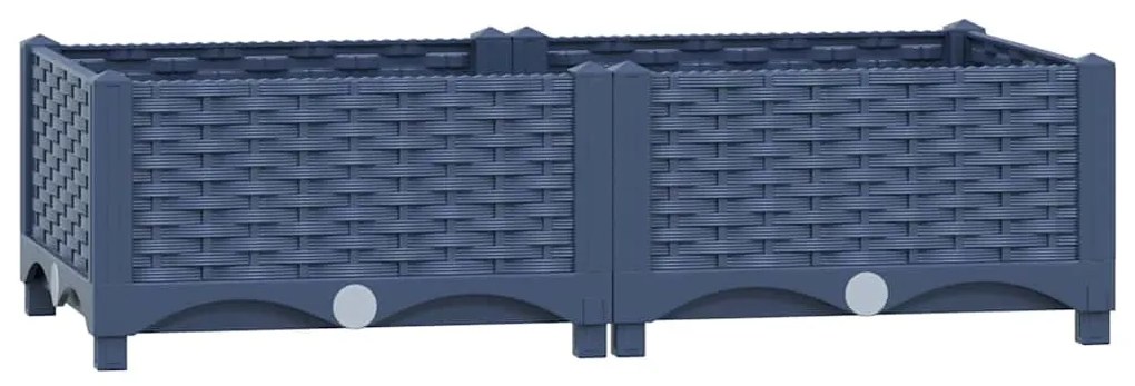 vidaXL Ζαρντινιέρα 80 x 40 x 23 εκ. από Πολυπροπυλένιο