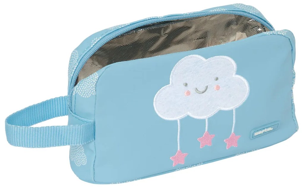 θερμική Θήκη Μεταφοράς Σνακ Safta Σύννεφα Μπλε 21.5 x 12 x 6.5 cm