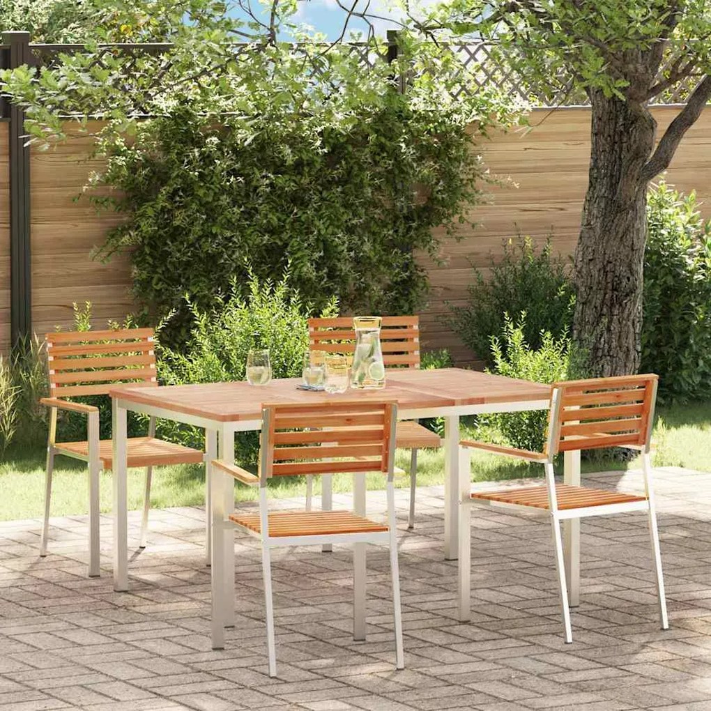 vidaXL Σέτ φαγητού για κήπο 5 pcs