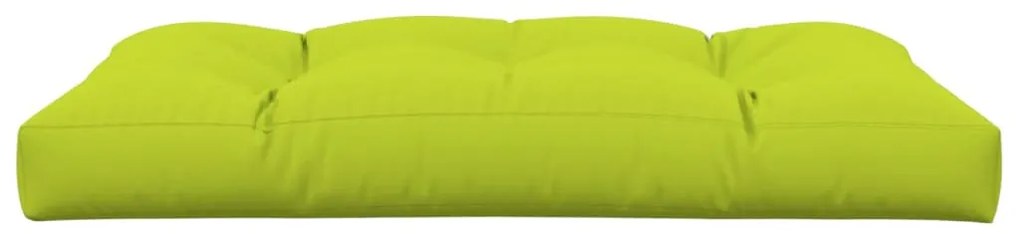 vidaXL Μαξιλάρι Παλέτας Αν. Πράσινο 120 x 80 x 12 εκ. Υφασμάτινο