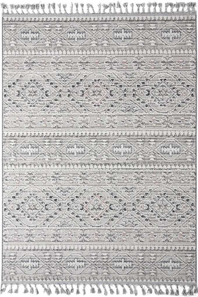 Χαλί Linq 8235E Beige-D.Grey Royal Carpet 162X162cm Round