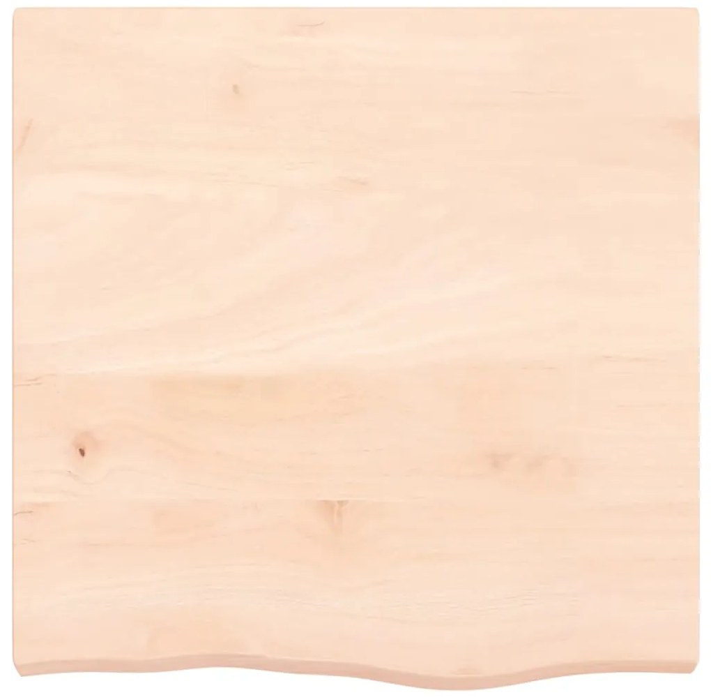 vidaXL Ράφι Τοίχου 60x60x(2-6) εκ. από Ακατέργαστο Μασίφ Ξύλο Δρυός