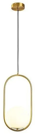 Κρεμαστό Φωτιστικό ARTE ILLUMINA 60W Ε27 Iron Gold 144-28502 Eurolamp-144-28502-Χρυσό 144-28502