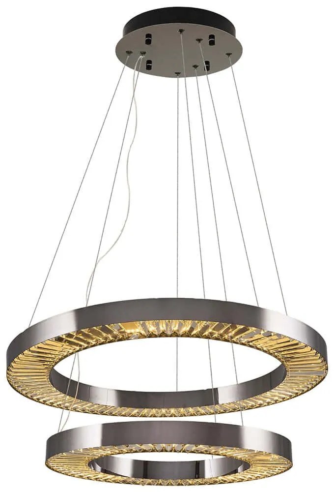Φωτιστικό Οροφής 701CHD1385 Φ100x160cm Led 14000lm 140W 3000K Platinum Opviq