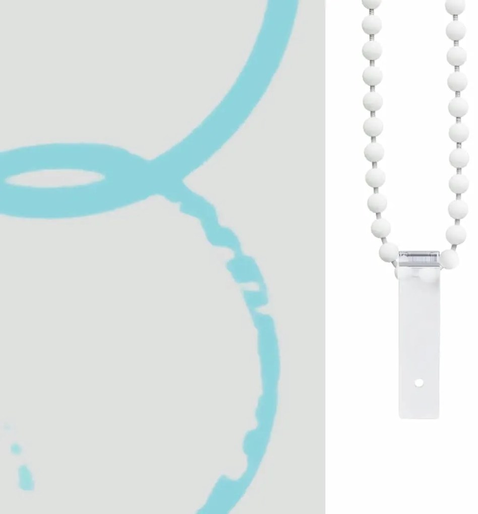 vidaXL Κουρτίνα Μπάνιου Ρολό Σχέδιο Φυσαλίδες 80 x 240 εκ.