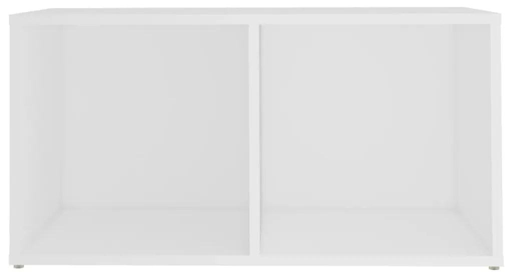 vidaXL Έπιπλο Τηλεόρασης Λευκό 72 x 35 x 36,5 εκ. από Επεξ. Ξύλο