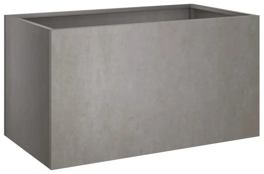 Ζαρντινιέρα 62x40x39 εκ. Ατσάλι Σκληρυθέν στον Αέρα 821557