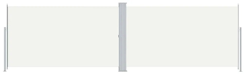 vidaXL Σκίαστρο Πλαϊνό Συρόμενο Κρεμ 180 x 600 εκ.