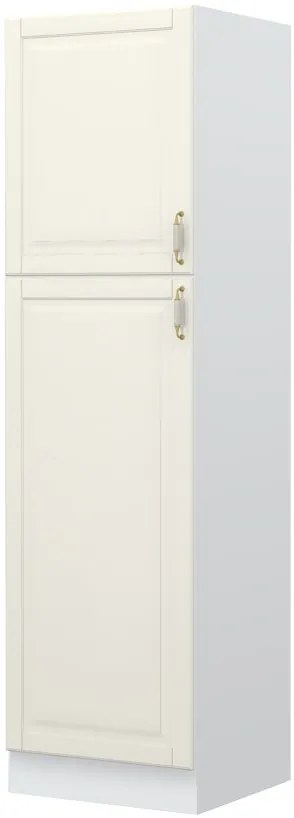 Επιδαπέδιο ντουλάπι ψηλό Toscana K21-60-2KF-Λευκό - 60.00Χ60.00Χ216.00cm