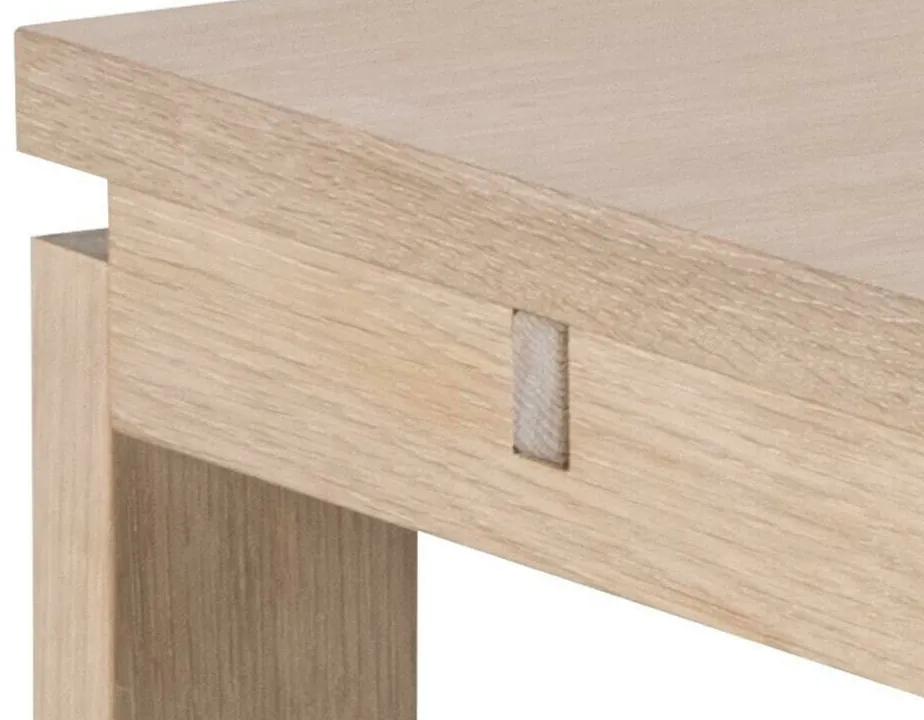 Τραπέζι Oakland K101, Ελαφριά δρυς, 75x100x200cm, 57 kg, Φυσικό ξύλο καπλαμά, Ινοσανίδες μέσης πυκνότητας, Ξύλο, Ξύλο: Δρυς | Epipla1.gr