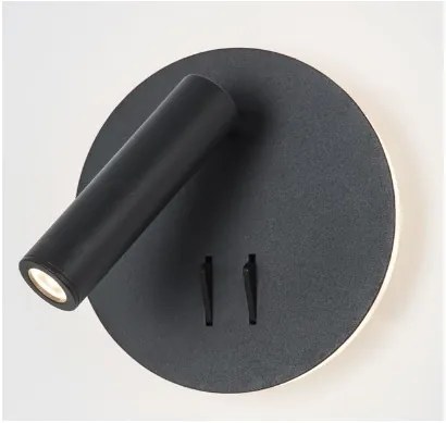 Φωτιστικό Τοίχου SE21-BL-WL-BN1 BONNIE BLACK WALL LAMP LED - 77-9059 - 1.5W - 20W - 77-9059