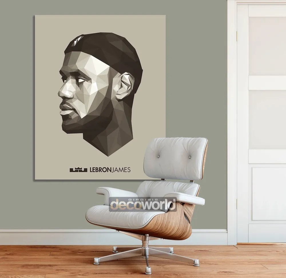 Πίνακας σε καμβά NBA Lebron James KNV1003 45cm x 65cm