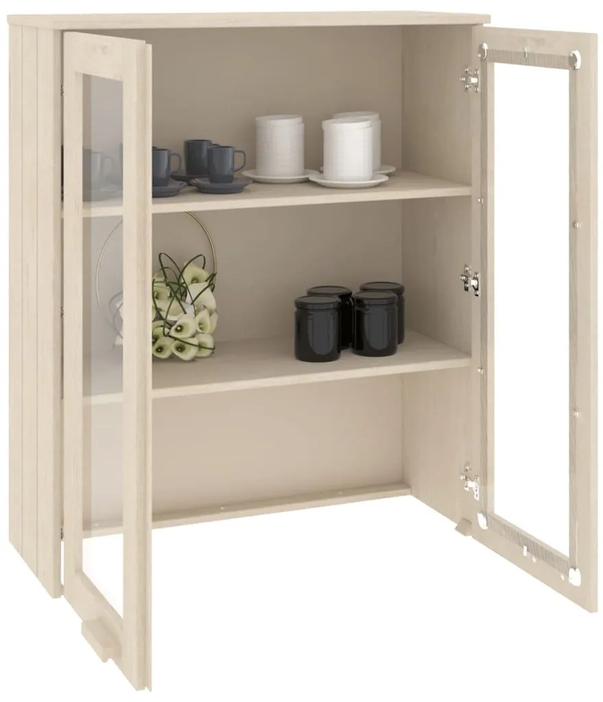 vidaXL Πάνω Μέρος για Ντουλάπι HAMAR Μελί 85 x 35 x 100εκ. Ξύλο Πεύκου
