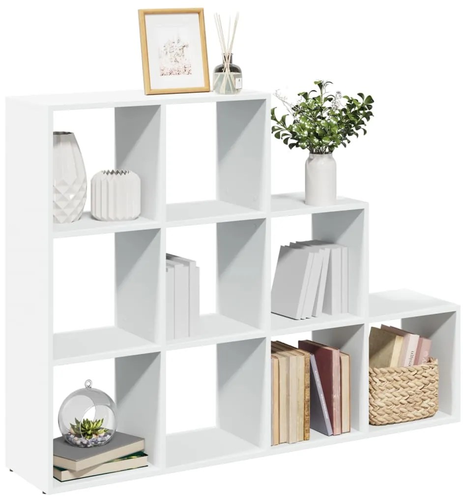 vidaXL Βιβλιοθήκη/Διαχωριστικό Χώρου 3 Επ. 137,5x29x103,5εκ. Επ. Ξύλο