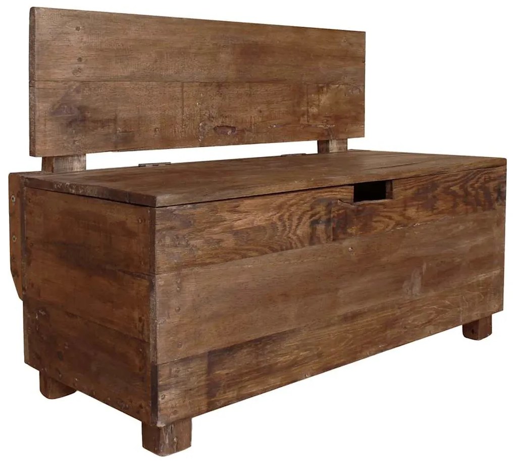 vidaXL Πάγκος 86 x 40 x 60 εκ. από Μασίφ Μαόνι