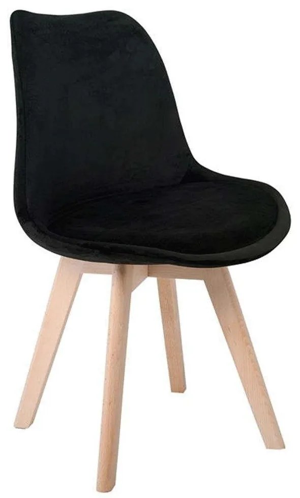 Καρέκλα Martin ΕΜ136,24V 49x57x82cm Black