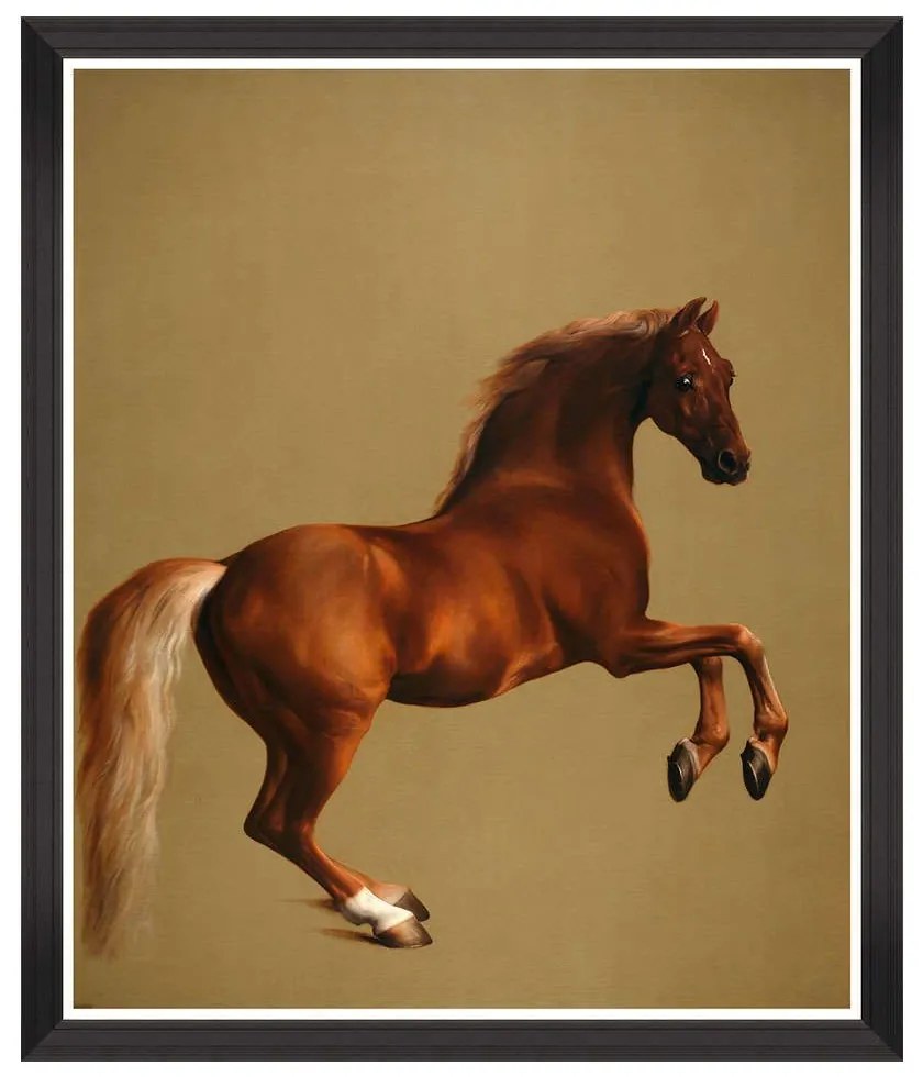 Κάδρο Whistlejacket By Stubb FA13271 100x120cm Brown MindTheGap Κάθετοι Wood