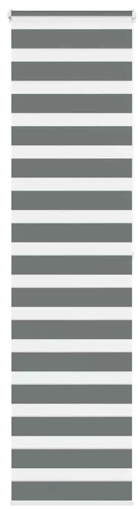 Ζέβρα τυφλή Σκούρο Γκρι Πλάτος υφάσματος 55,9 εκ. Πολυεστέρας