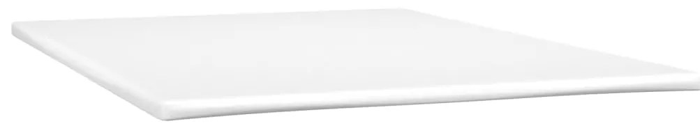 vidaXL Κρεβάτι Boxspring με Στρώμα Καπουτσίνο 140x190εκ.από Συνθ.Δέρμα