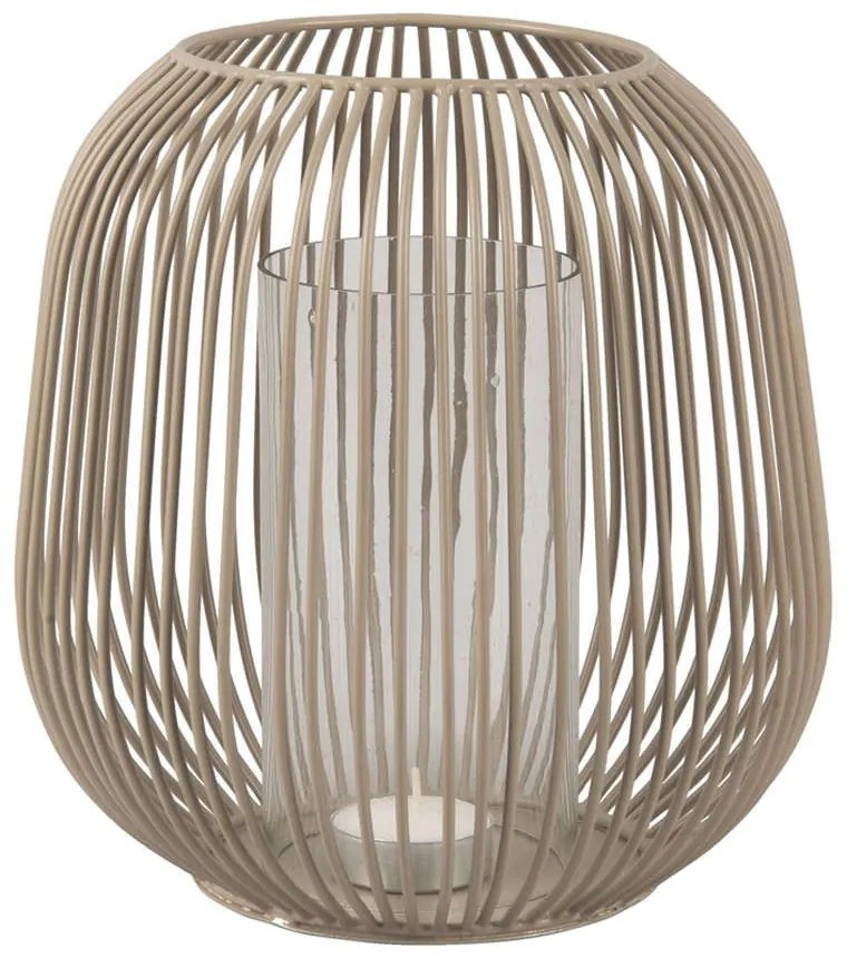 Φανάρι PT3852WG M 20x21cm Warm Grey Present Time Metal