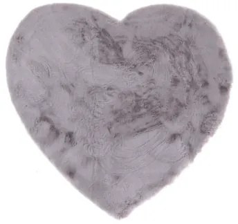 Παιδικό Χαλί Bunny Kids Heart Silver 100x100 cm 100 x 100