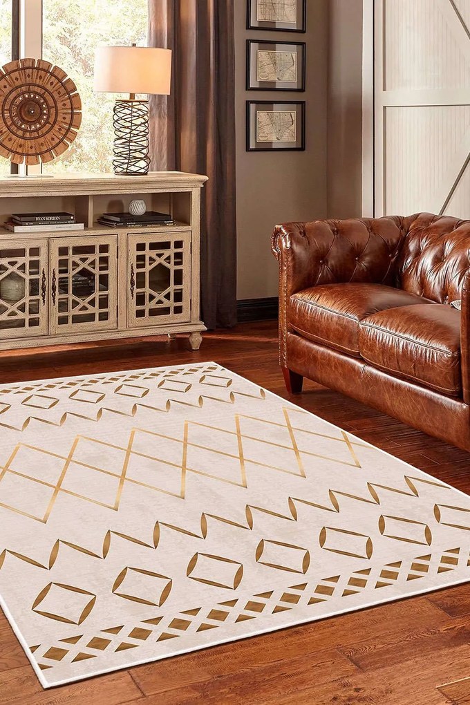 Χαλί Woobtny 0109 Cream-Gold Conceptum Hypnose 160X250cm